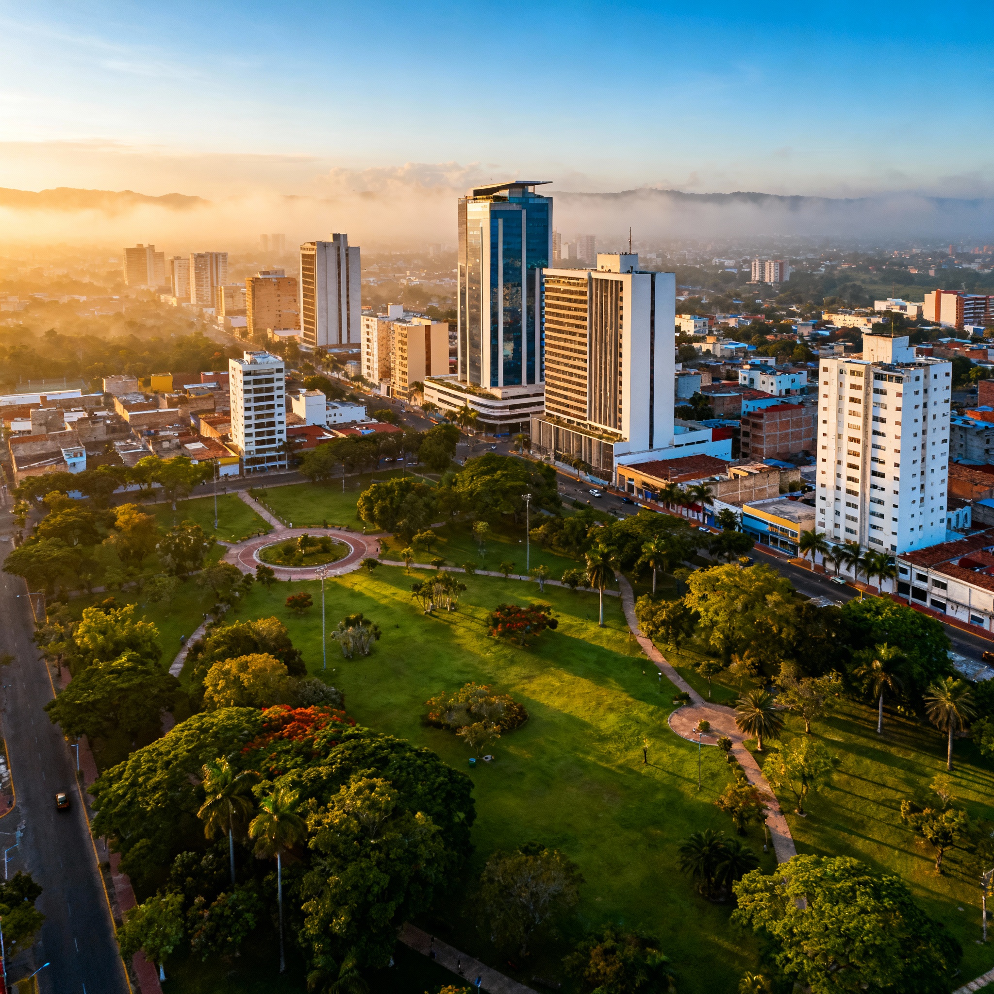Santo Domingo Este: Imagen panorámica de la ciudad, moderna y vibrante
